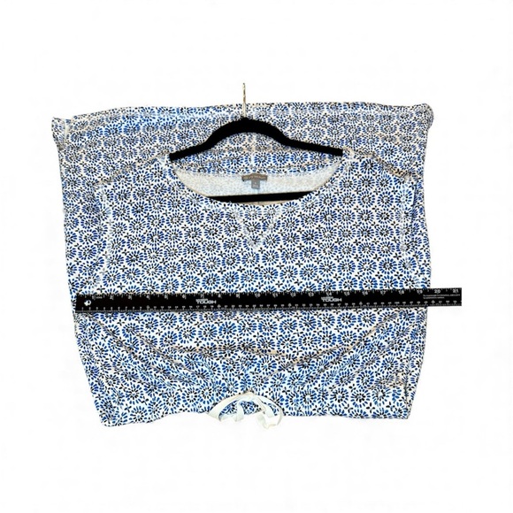 T by Talbots sleeveless Blue, Black, white Patterned Summer Dress size small - Picture 7 of 10